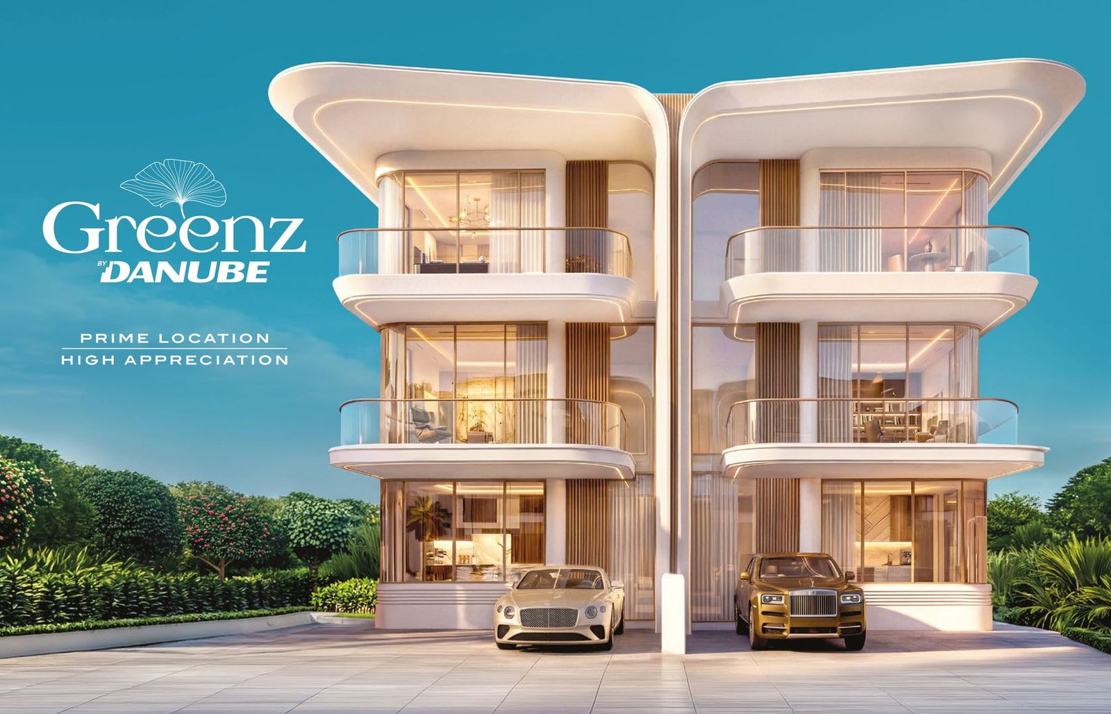 Greenz by Danube townhouses, Academic City Dubai