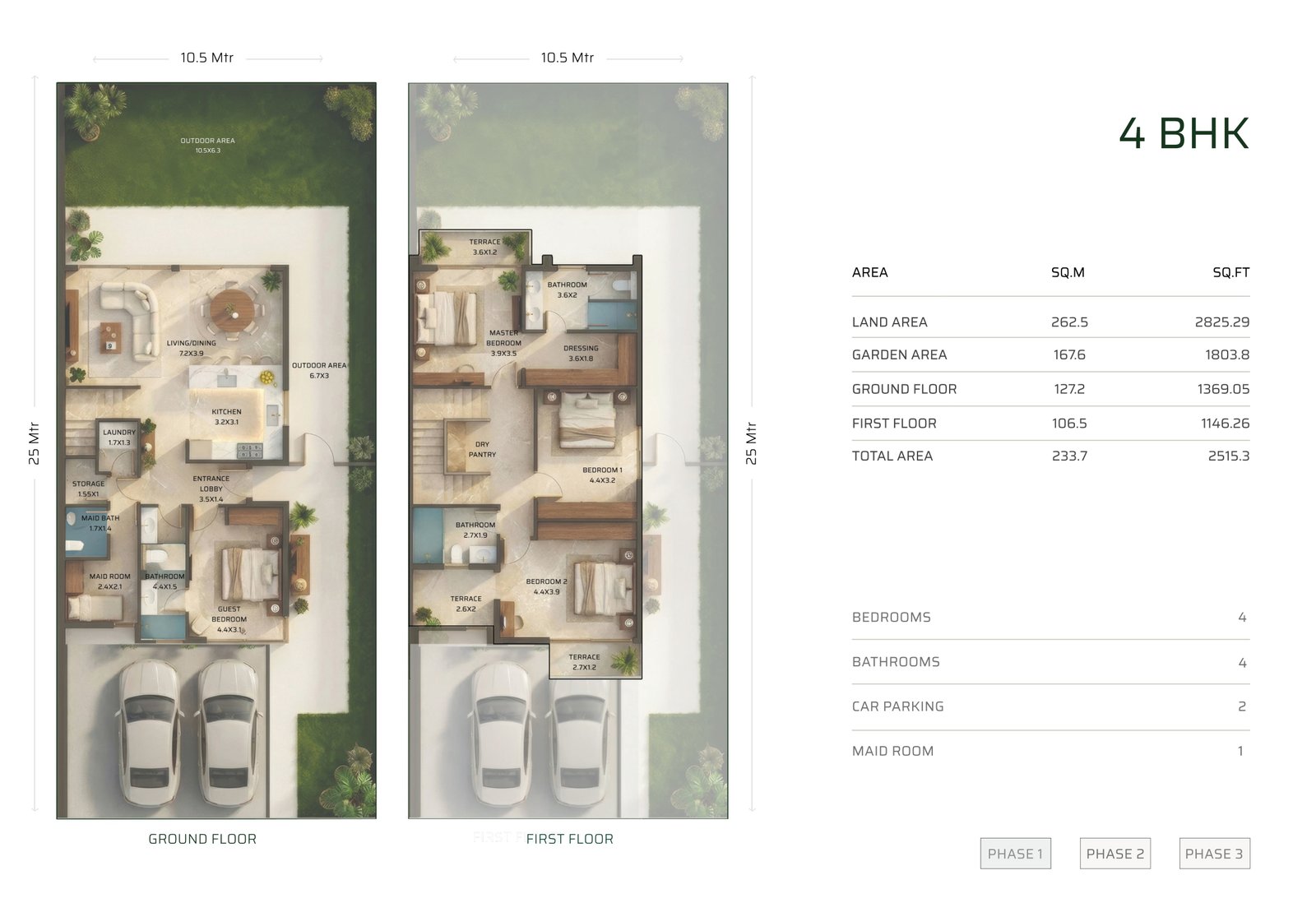 Sukoon 4-bedroom floor plan